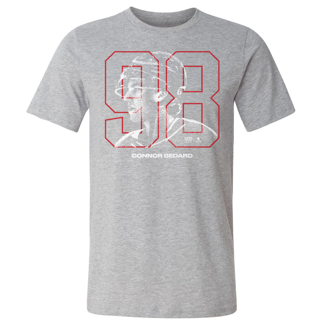 Connor Bedard Men&#39;s Cotton T-Shirt | 500 LEVEL