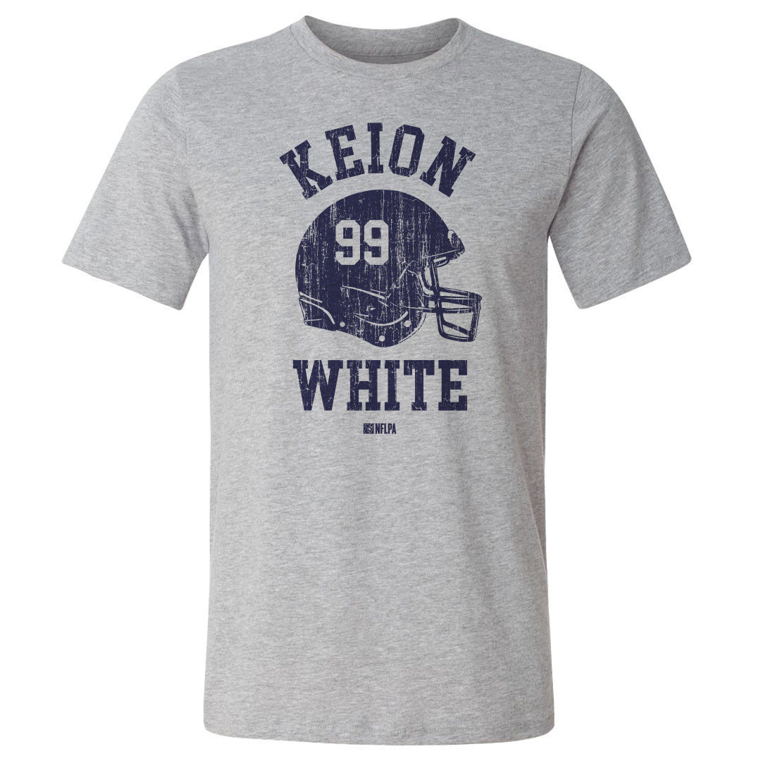 Keion White Men&#39;s Cotton T-Shirt | 500 LEVEL