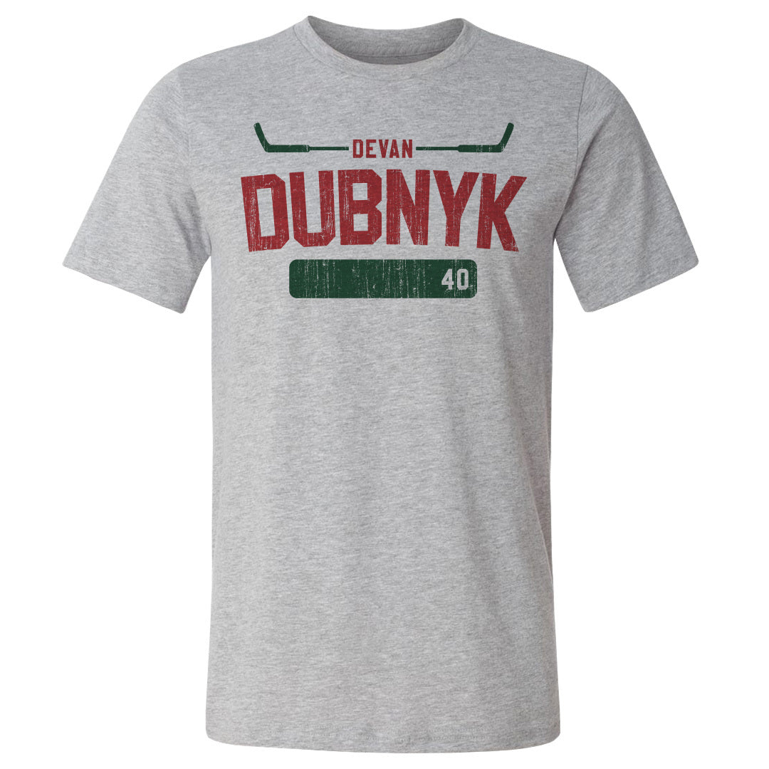 Devan Dubnyk Men&#39;s Cotton T-Shirt | 500 LEVEL