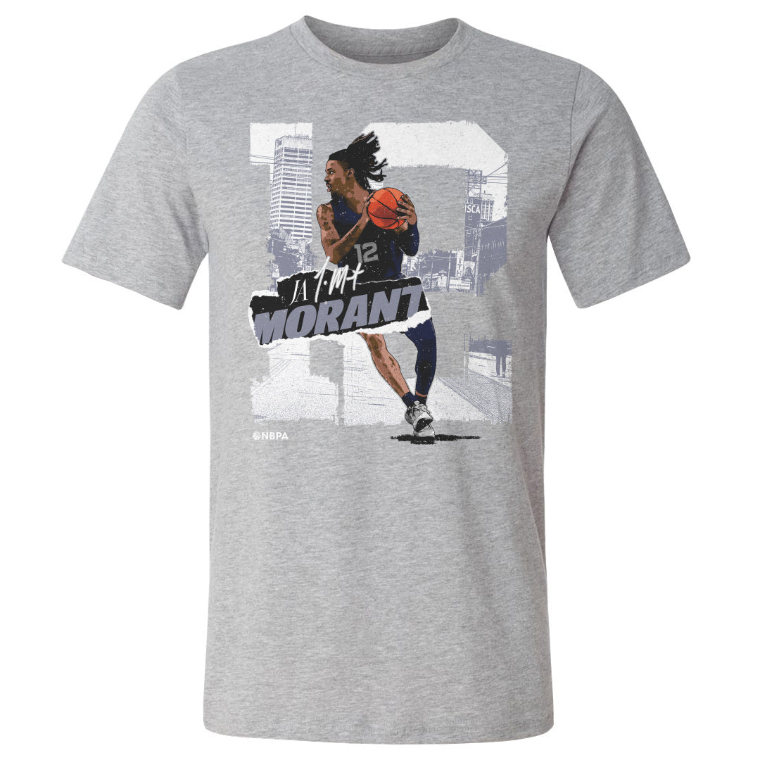 Ja Morant Men&#39;s Cotton T-Shirt | 500 LEVEL