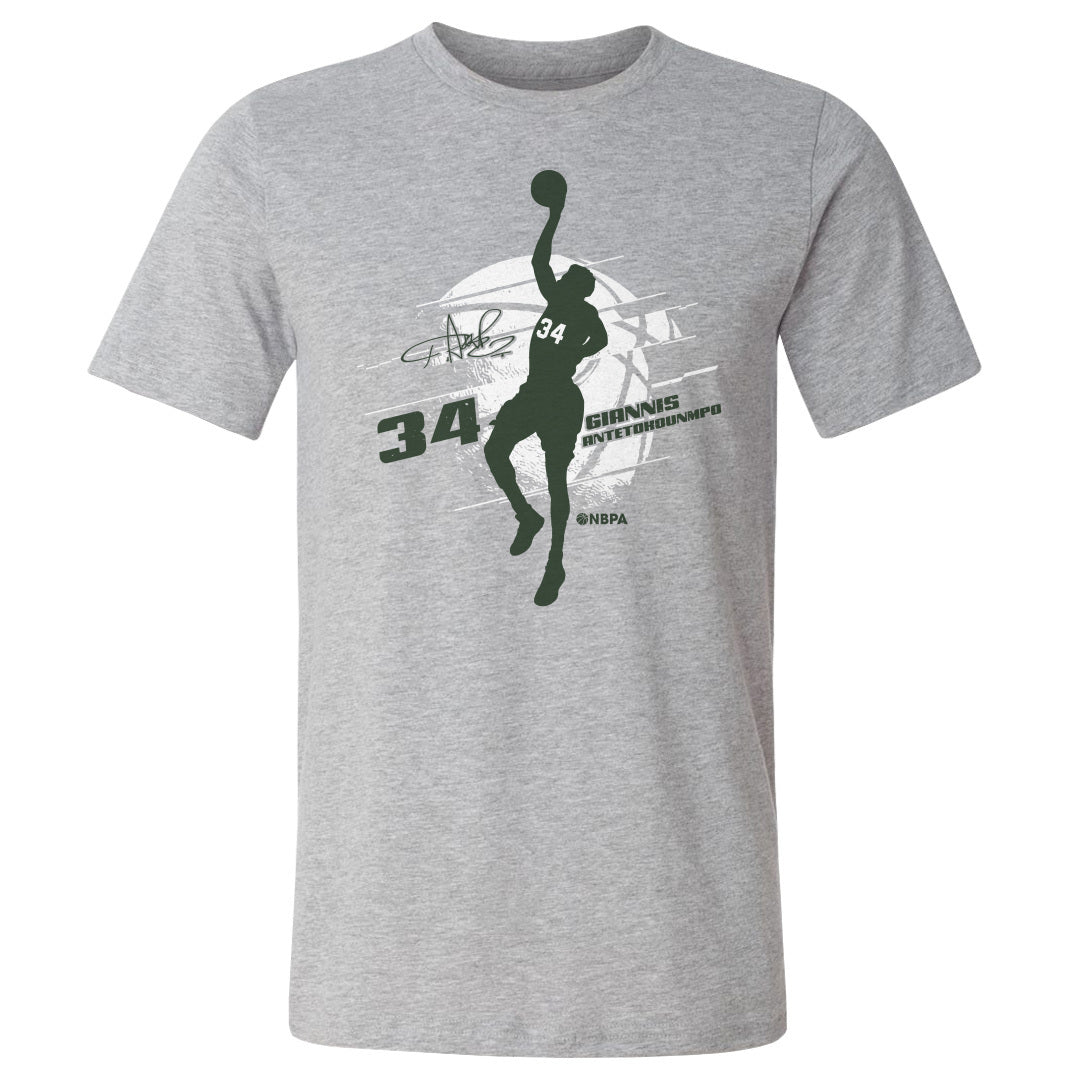 Giannis Antetokounmpo Men&#39;s Cotton T-Shirt | 500 LEVEL