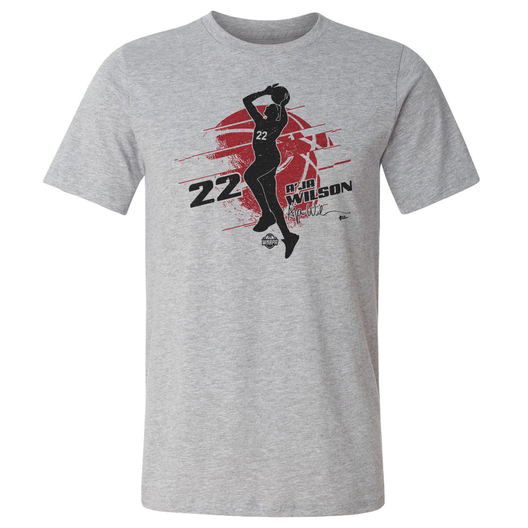 A&#39;ja Wilson Men&#39;s Cotton T-Shirt | 500 LEVEL