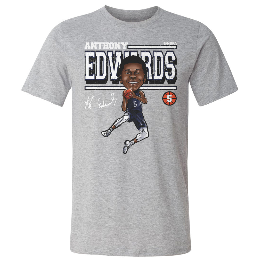 Anthony Edwards Men&#39;s Cotton T-Shirt | 500 LEVEL