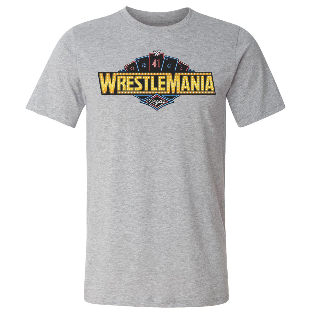 Wrestlemania Men&#39;s Cotton T-Shirt | 500 LEVEL