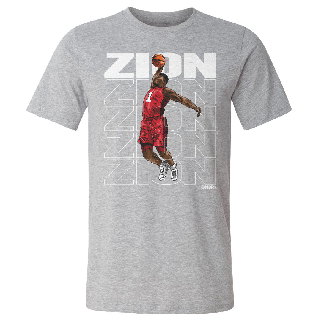 Zion Williamson Men&#39;s Cotton T-Shirt | 500 LEVEL