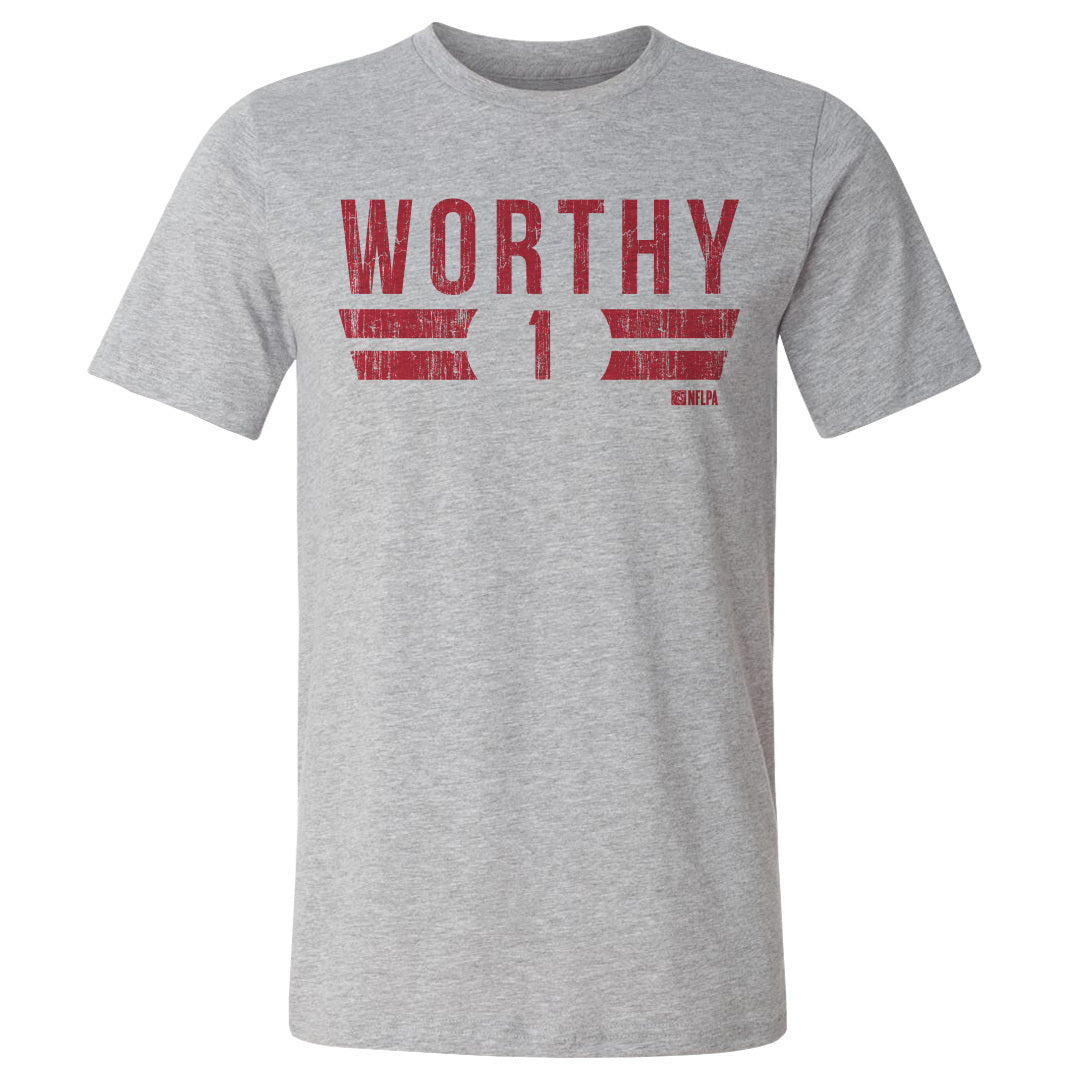 Xavier Worthy Men&#39;s Cotton T-Shirt | 500 LEVEL