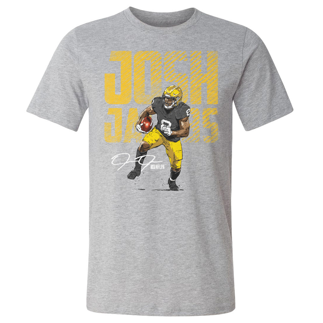 Josh Jacobs Men&#39;s Cotton T-Shirt | 500 LEVEL