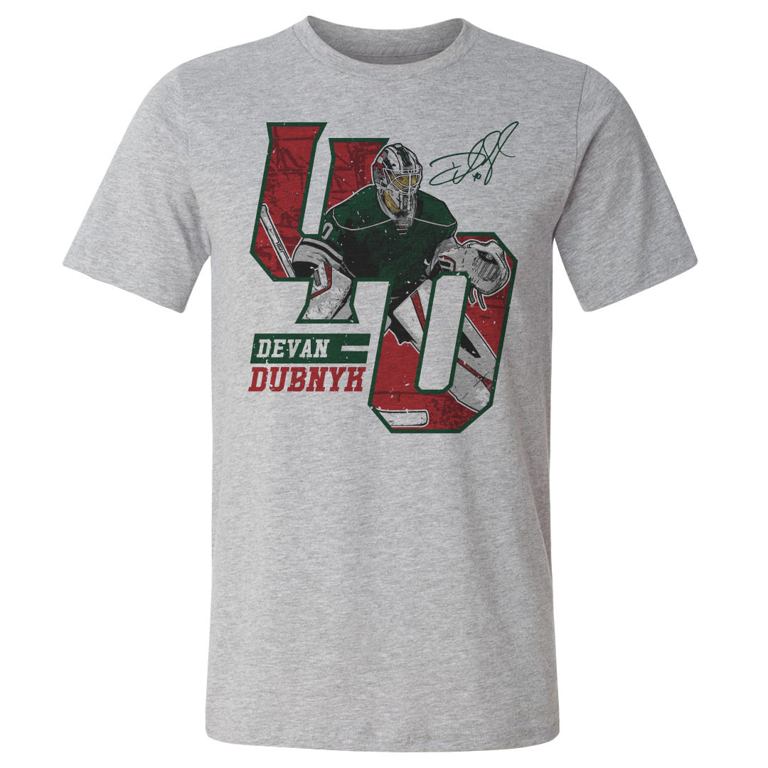 Devan Dubnyk Men&#39;s Cotton T-Shirt | 500 LEVEL