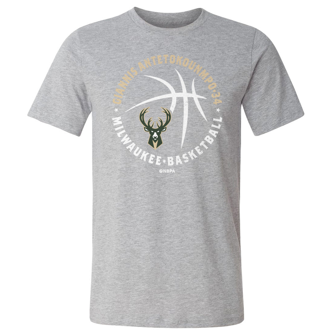 Giannis Antetokounmpo Men&#39;s Cotton T-Shirt | 500 LEVEL