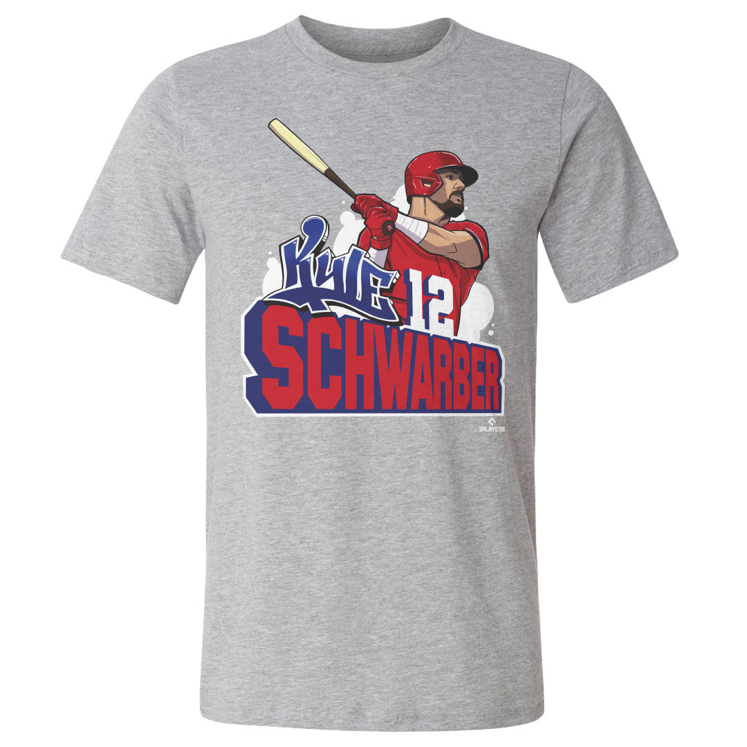 Kyle Schwarber Men&#39;s Cotton T-Shirt | 500 LEVEL