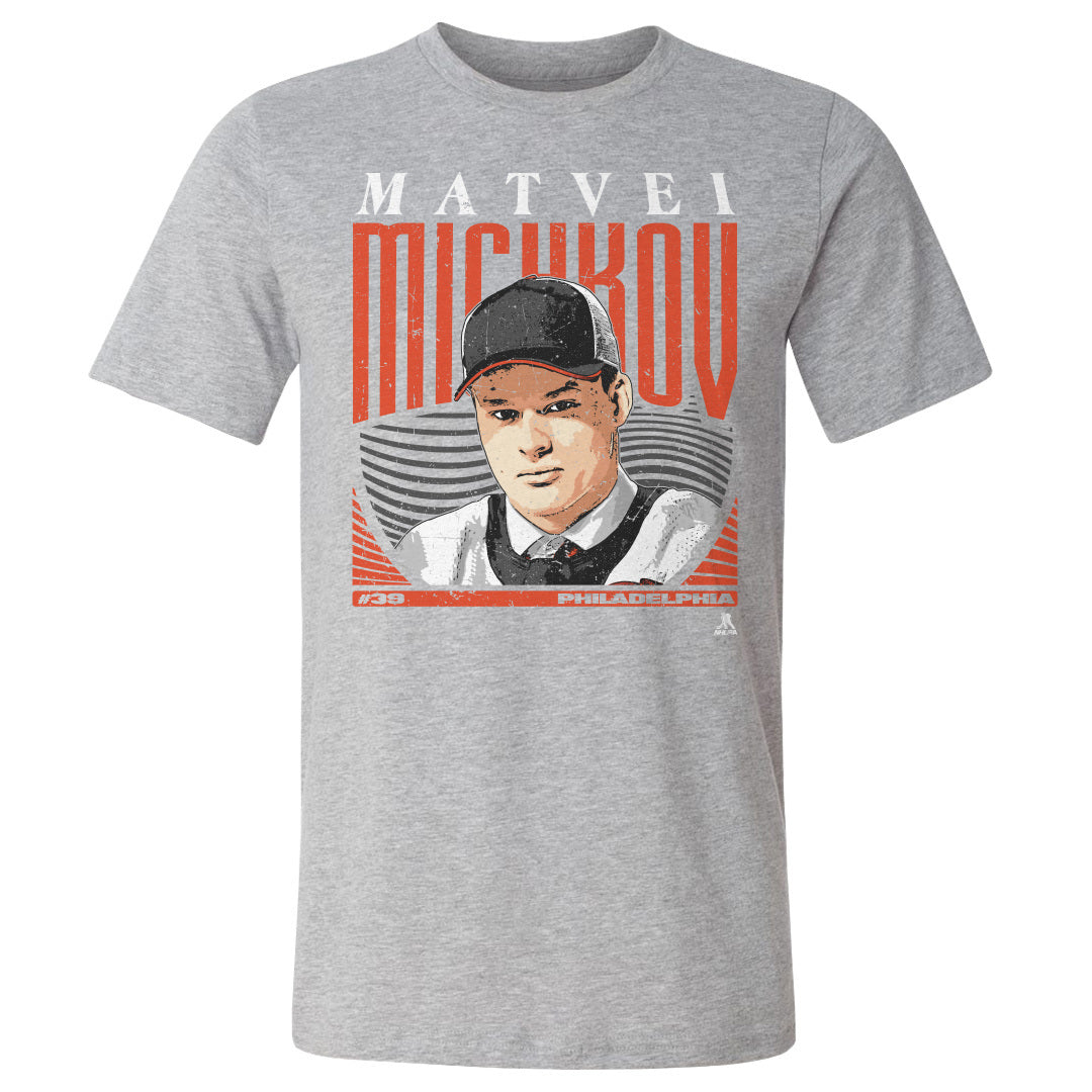 Matvei Michkov Men&#39;s Cotton T-Shirt | 500 LEVEL