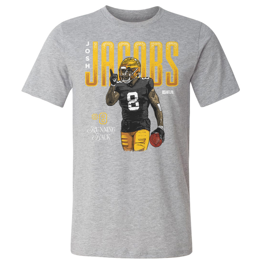 Josh Jacobs Men&#39;s Cotton T-Shirt | 500 LEVEL