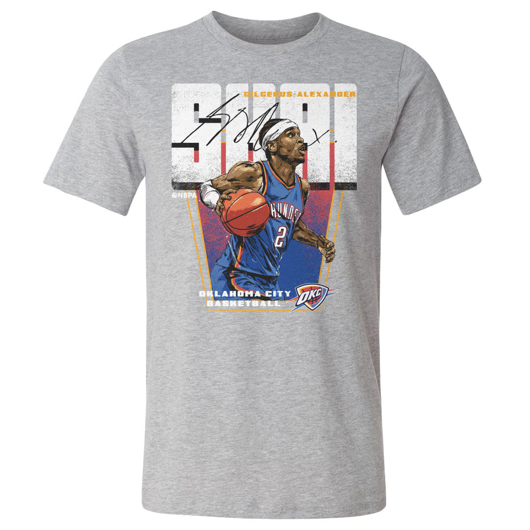 Shai Gilgeous-Alexander Men&#39;s Cotton T-Shirt | 500 LEVEL