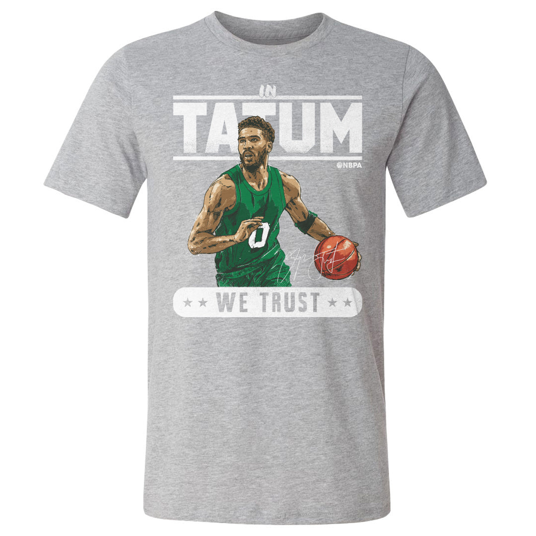 Jayson Tatum Men&#39;s Cotton T-Shirt | 500 LEVEL