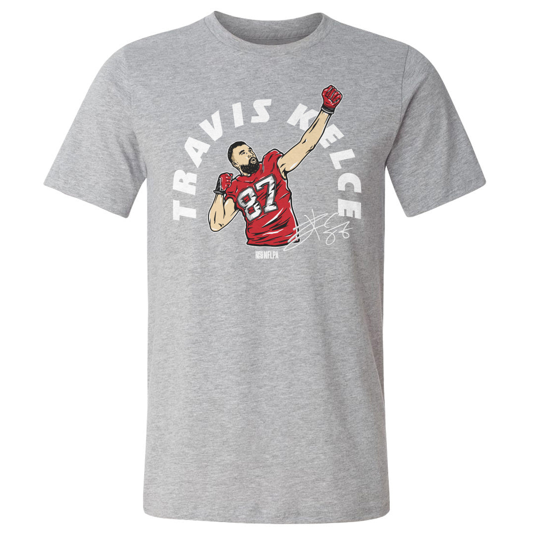 Travis Kelce Men&#39;s Cotton T-Shirt | 500 LEVEL