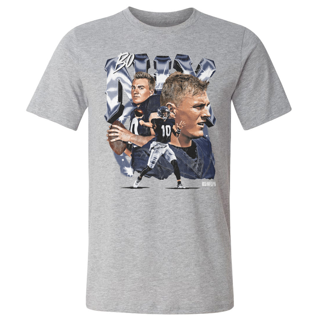 Bo Nix Men&#39;s Cotton T-Shirt | 500 LEVEL