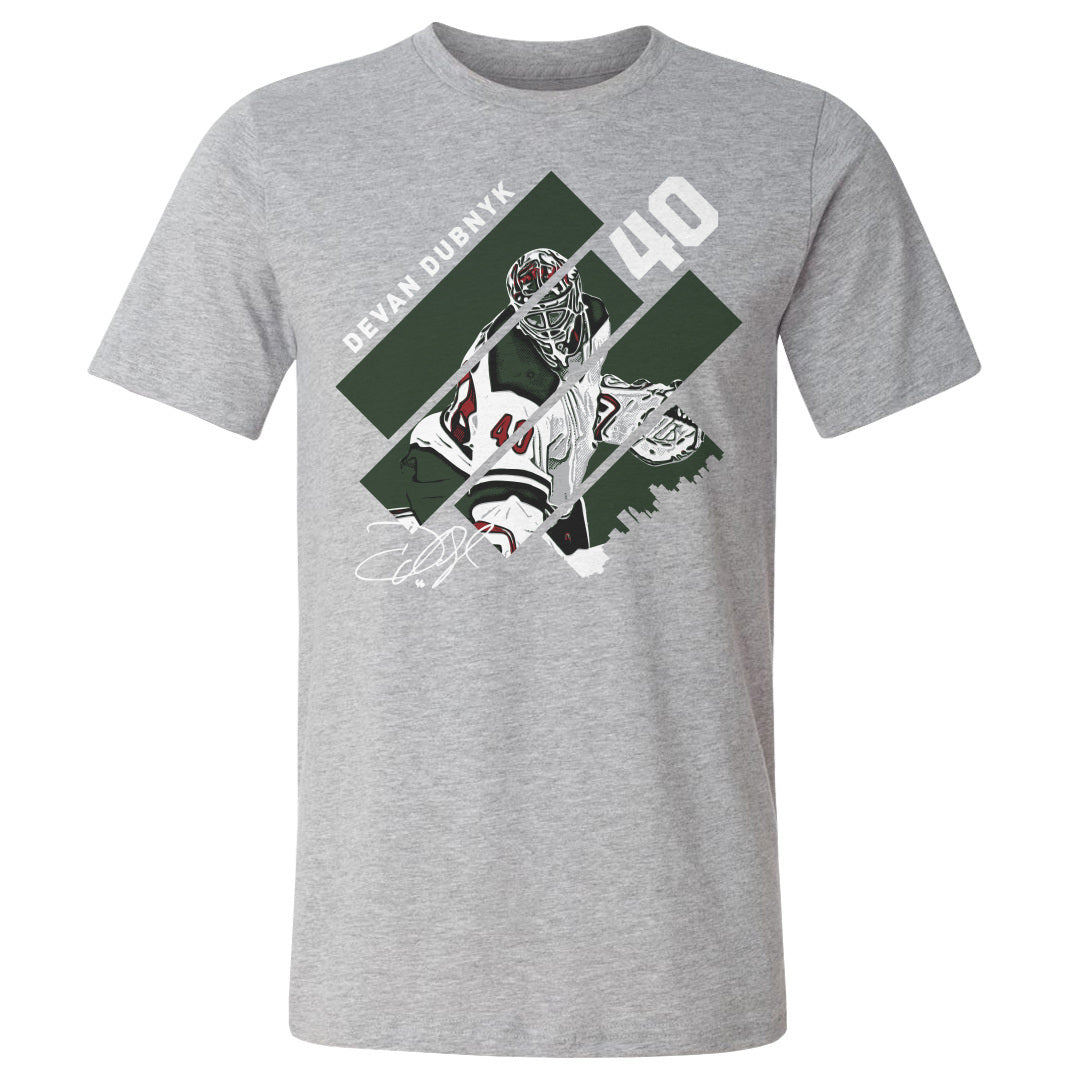 Devan Dubnyk Men&#39;s Cotton T-Shirt | 500 LEVEL