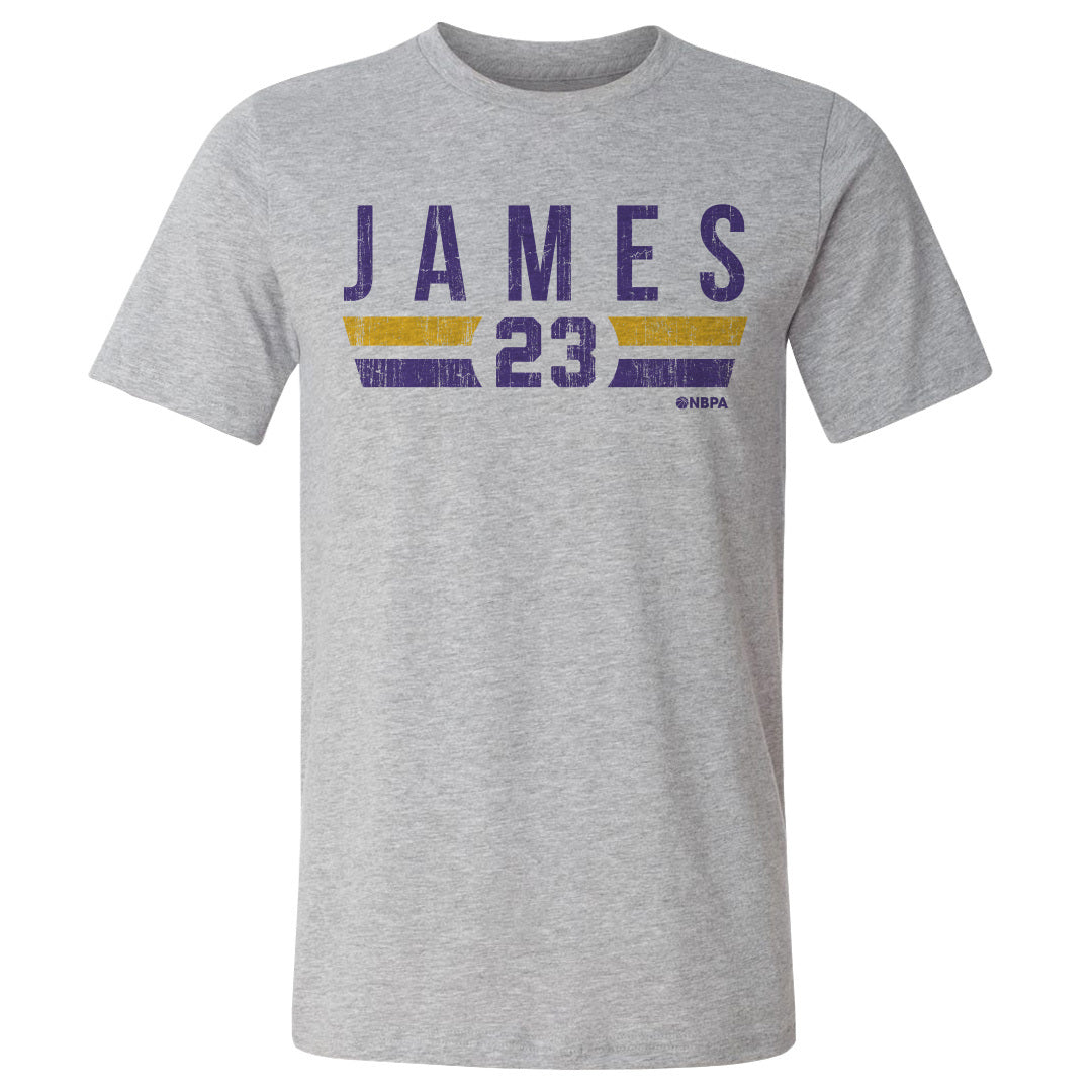 LeBron James Men&#39;s Cotton T-Shirt | 500 LEVEL