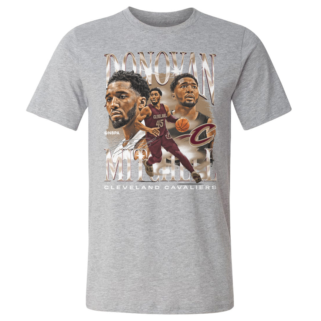 Donovan Mitchell Men&#39;s Cotton T-Shirt | 500 LEVEL