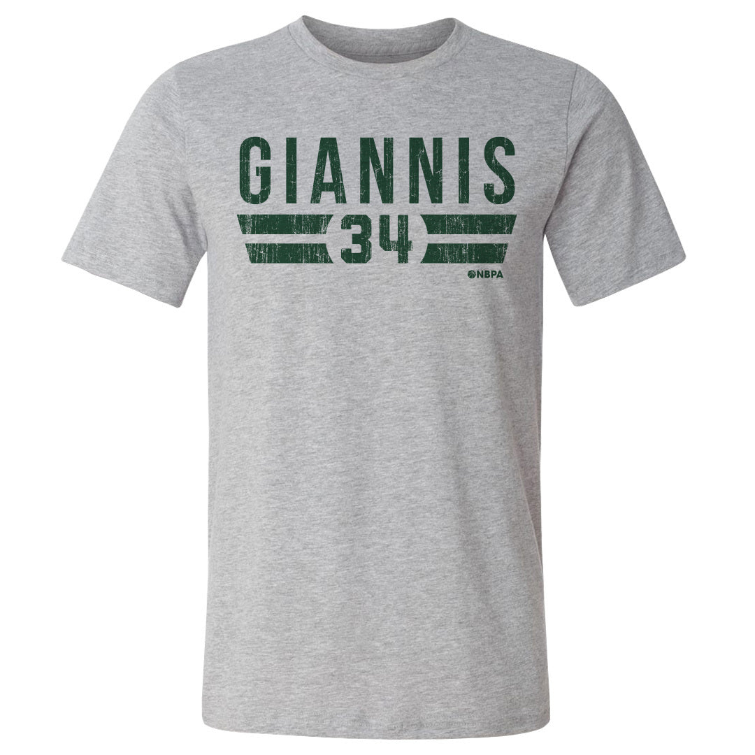 Giannis Antetokounmpo Men&#39;s Cotton T-Shirt | 500 LEVEL