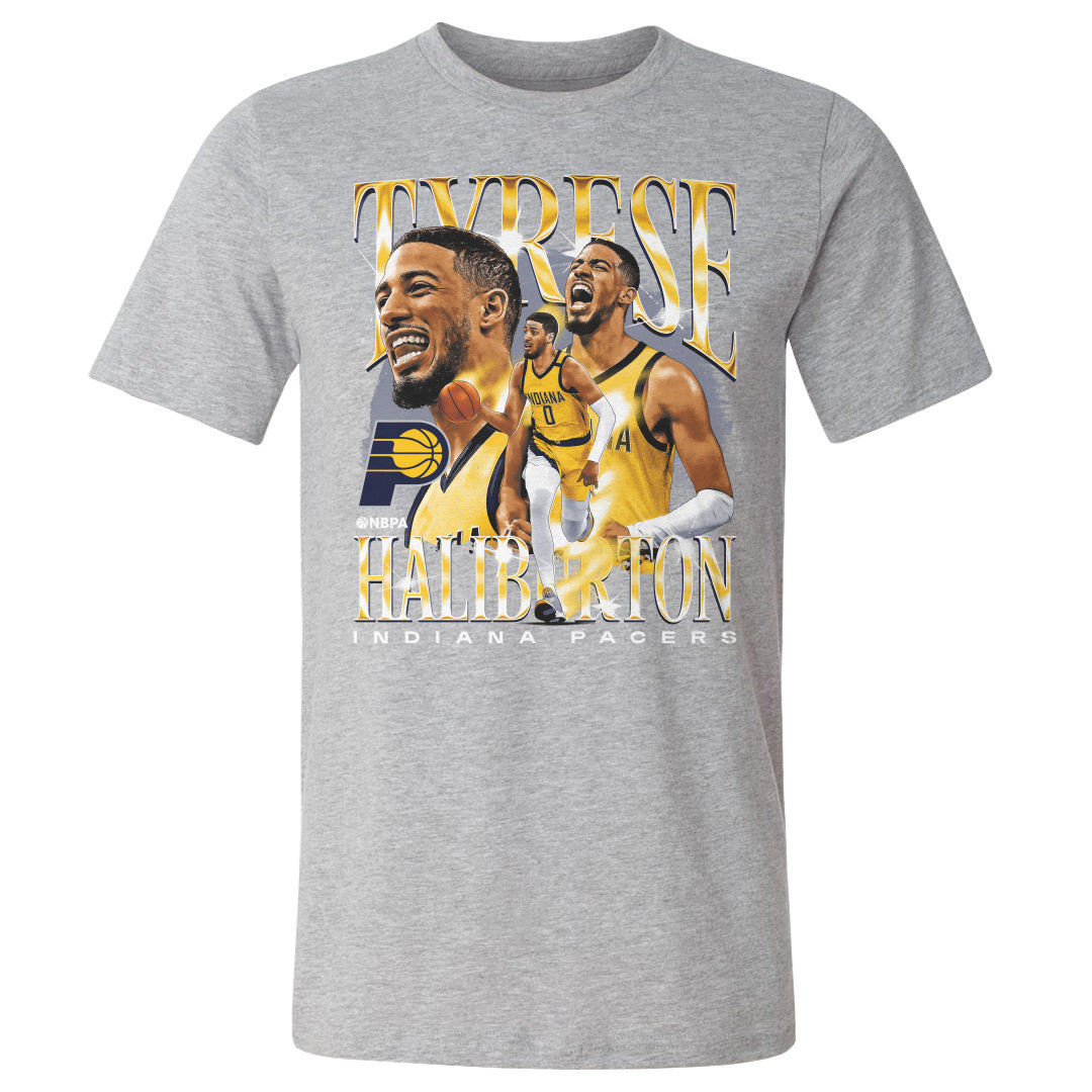 Tyrese Haliburton Men&#39;s Cotton T-Shirt | 500 LEVEL