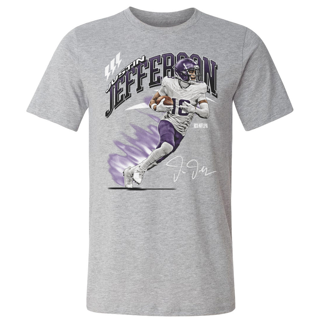 Justin Jefferson Men&#39;s Cotton T-Shirt | 500 LEVEL