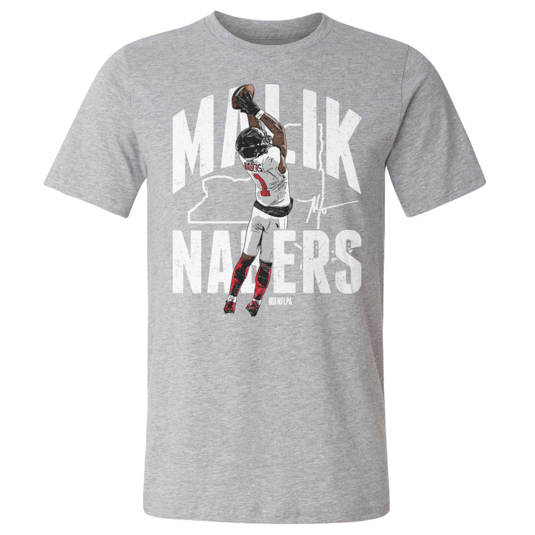 Malik Nabers Men&#39;s Cotton T-Shirt | 500 LEVEL