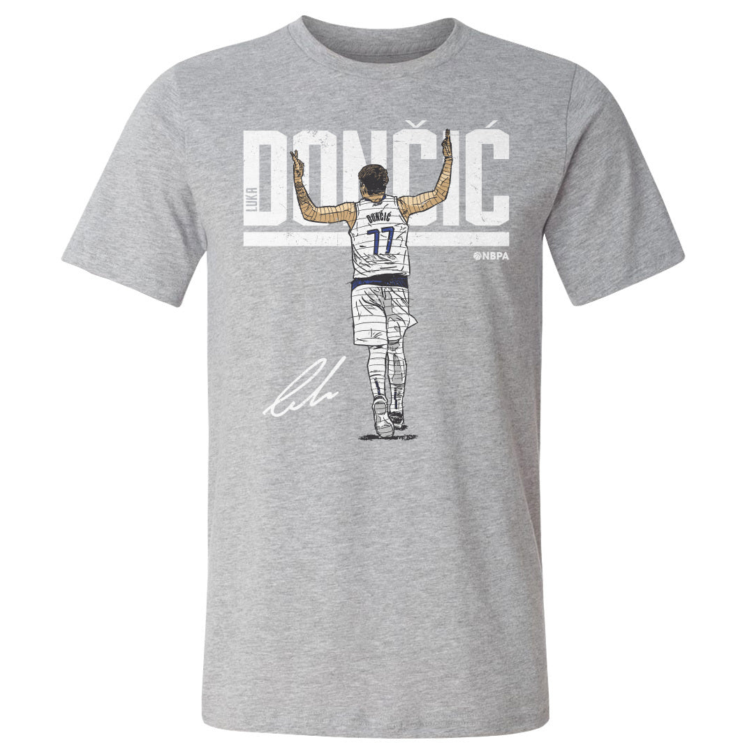 Luka Doncic Men&#39;s Cotton T-Shirt | 500 LEVEL