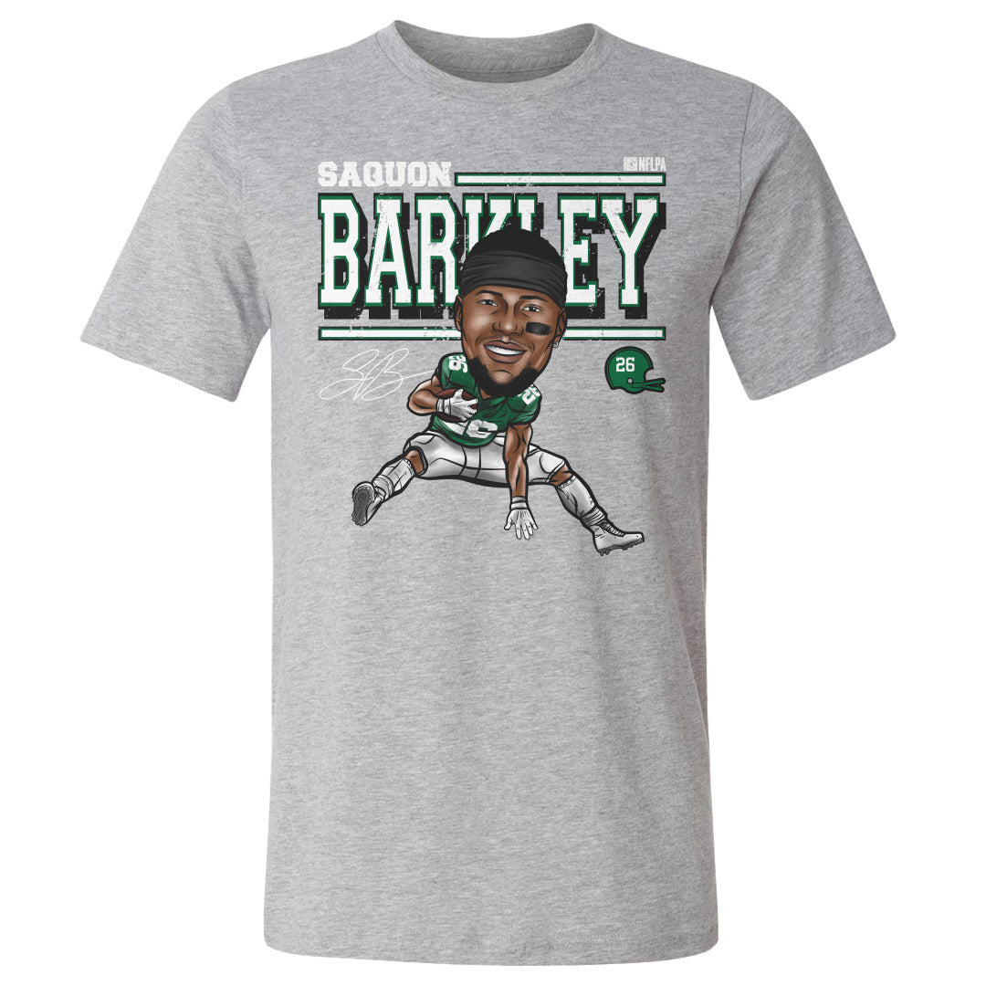 Saquon Barkley Men&#39;s Cotton T-Shirt | 500 LEVEL