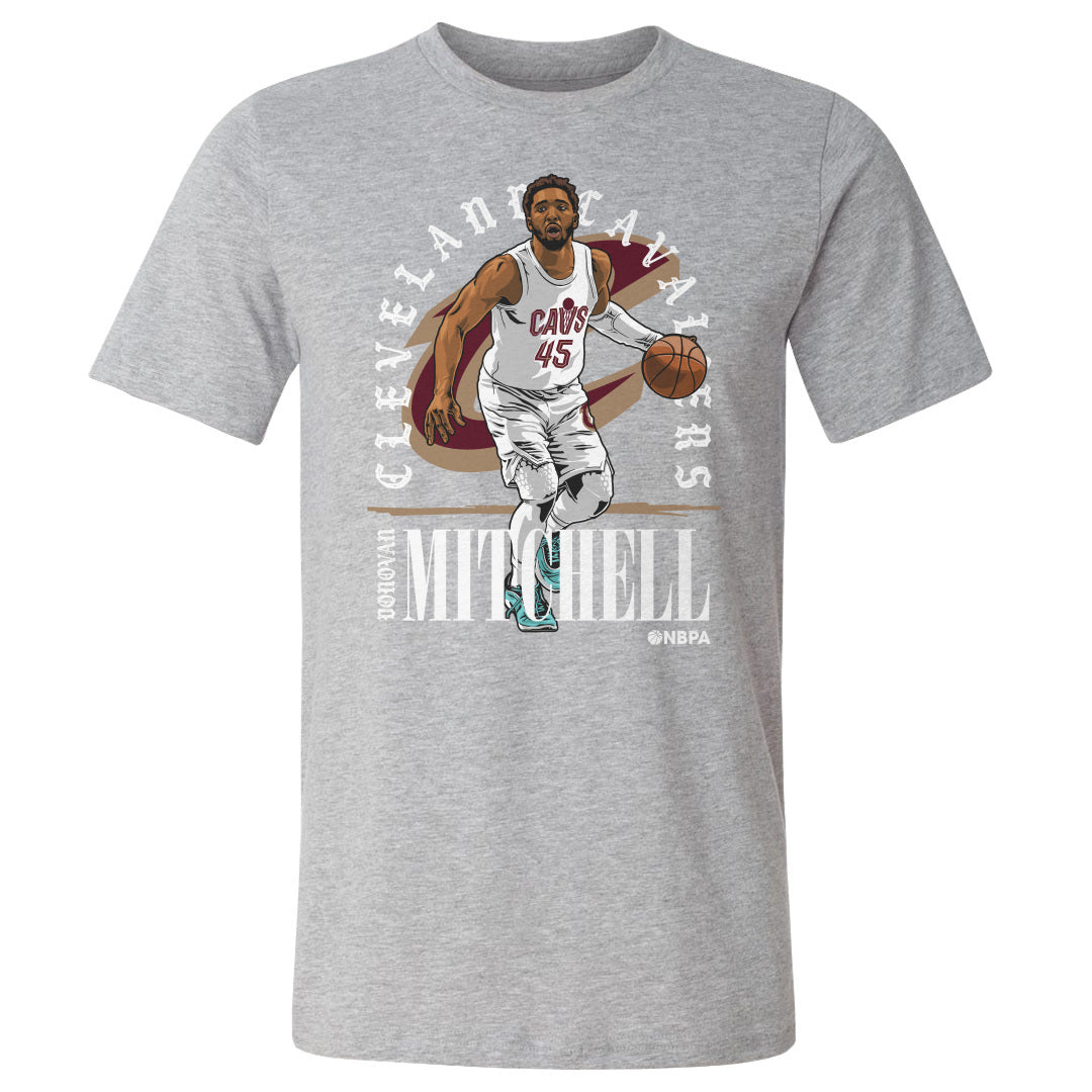 Donovan Mitchell Men&#39;s Cotton T-Shirt | 500 LEVEL