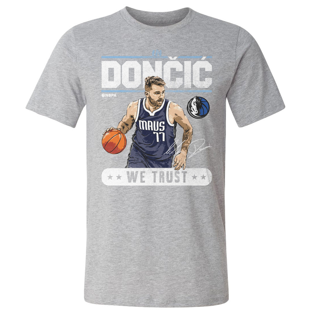 Luka Doncic Men&#39;s Cotton T-Shirt | 500 LEVEL