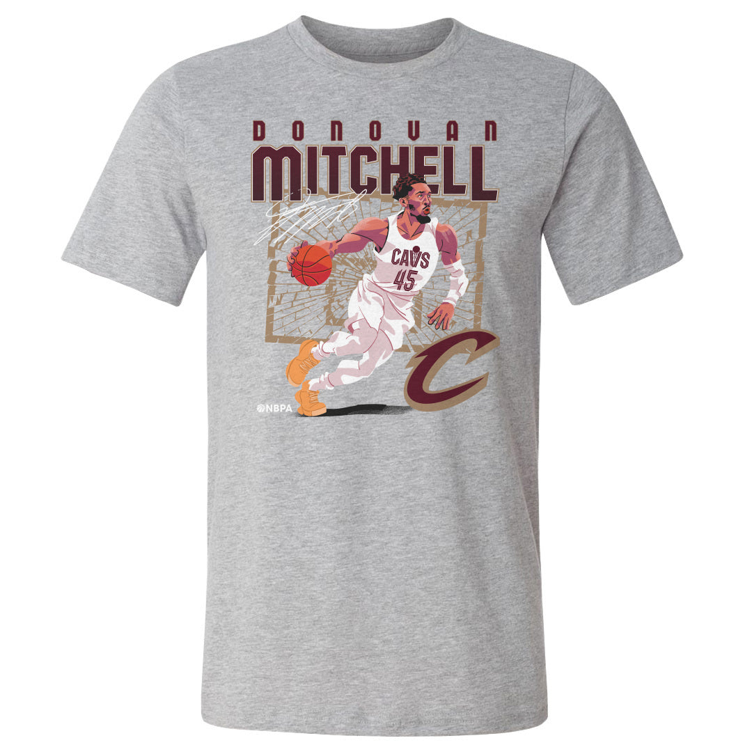 Donovan Mitchell Men&#39;s Cotton T-Shirt | 500 LEVEL