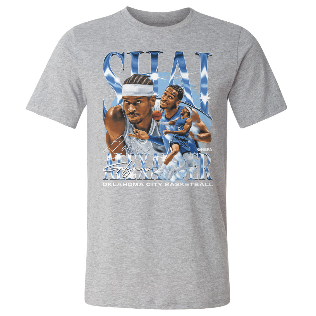 Shai Gilgeous-Alexander Men&#39;s Cotton T-Shirt | 500 LEVEL