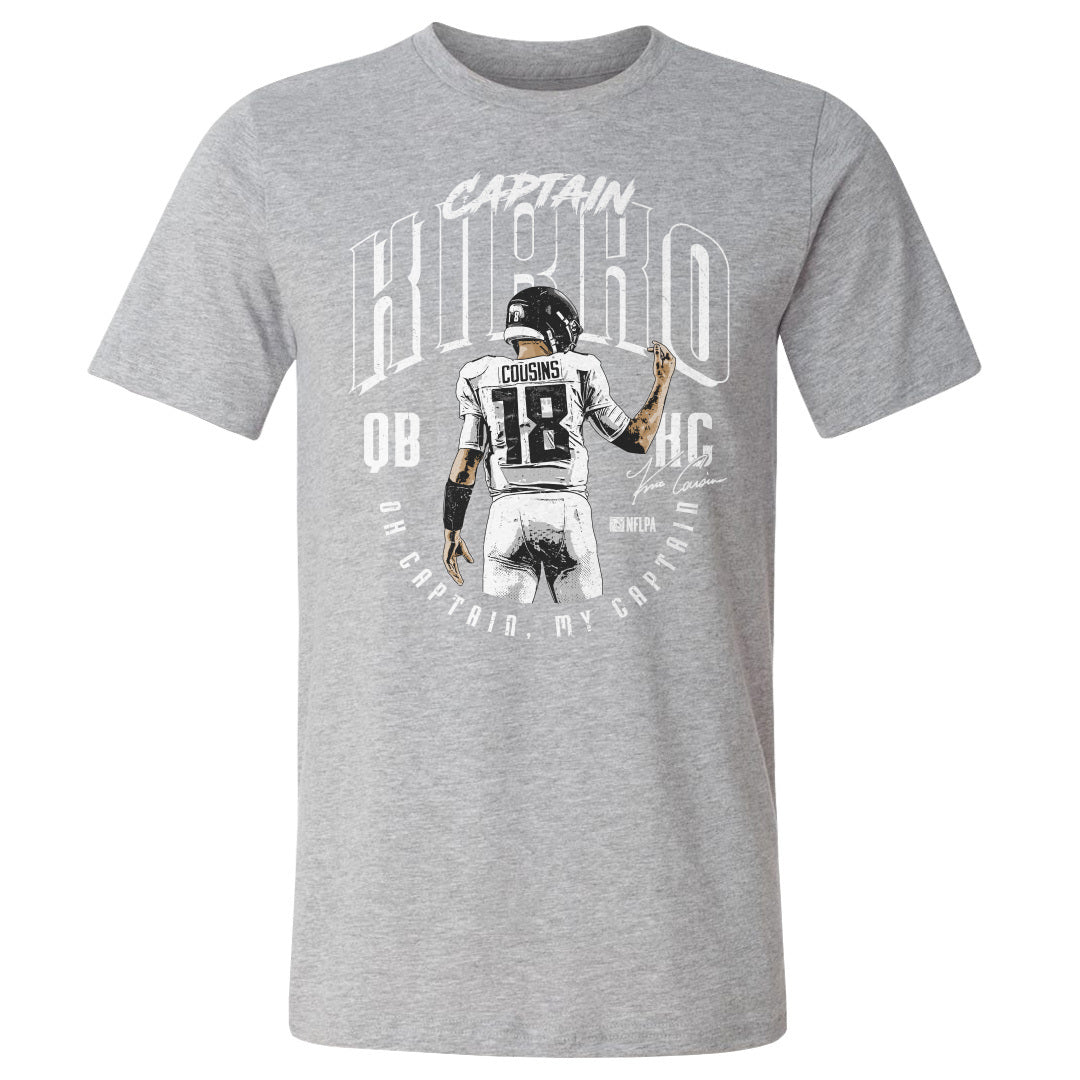 Kirk Cousins Men&#39;s Cotton T-Shirt | 500 LEVEL