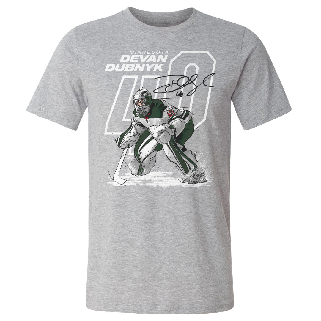 Devan Dubnyk Men&#39;s Cotton T-Shirt | 500 LEVEL