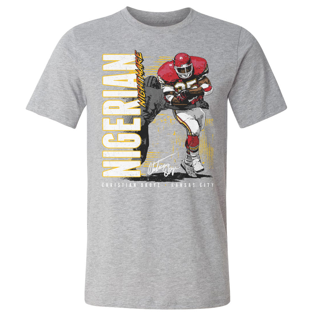 Christian Okoye Men&#39;s Cotton T-Shirt | 500 LEVEL