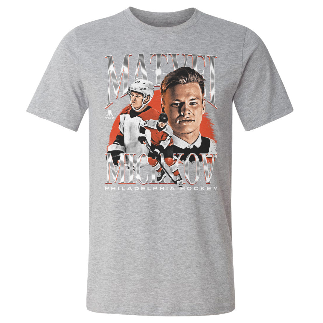 Matvei Michkov Men&#39;s Cotton T-Shirt | 500 LEVEL