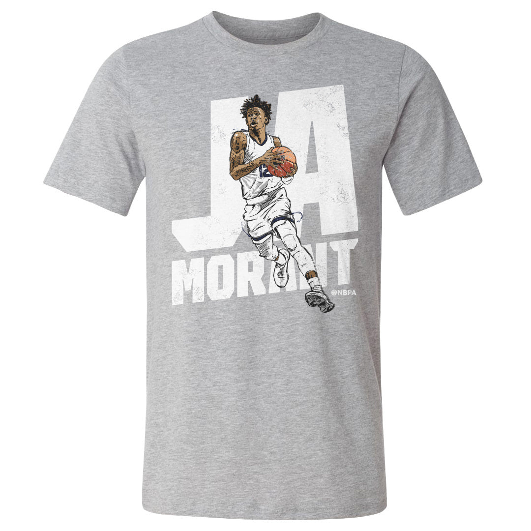 Ja Morant Men&#39;s Cotton T-Shirt | 500 LEVEL