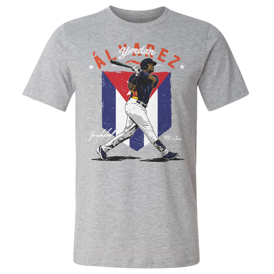 Yordan Alvarez Men&#39;s Cotton T-Shirt | 500 LEVEL