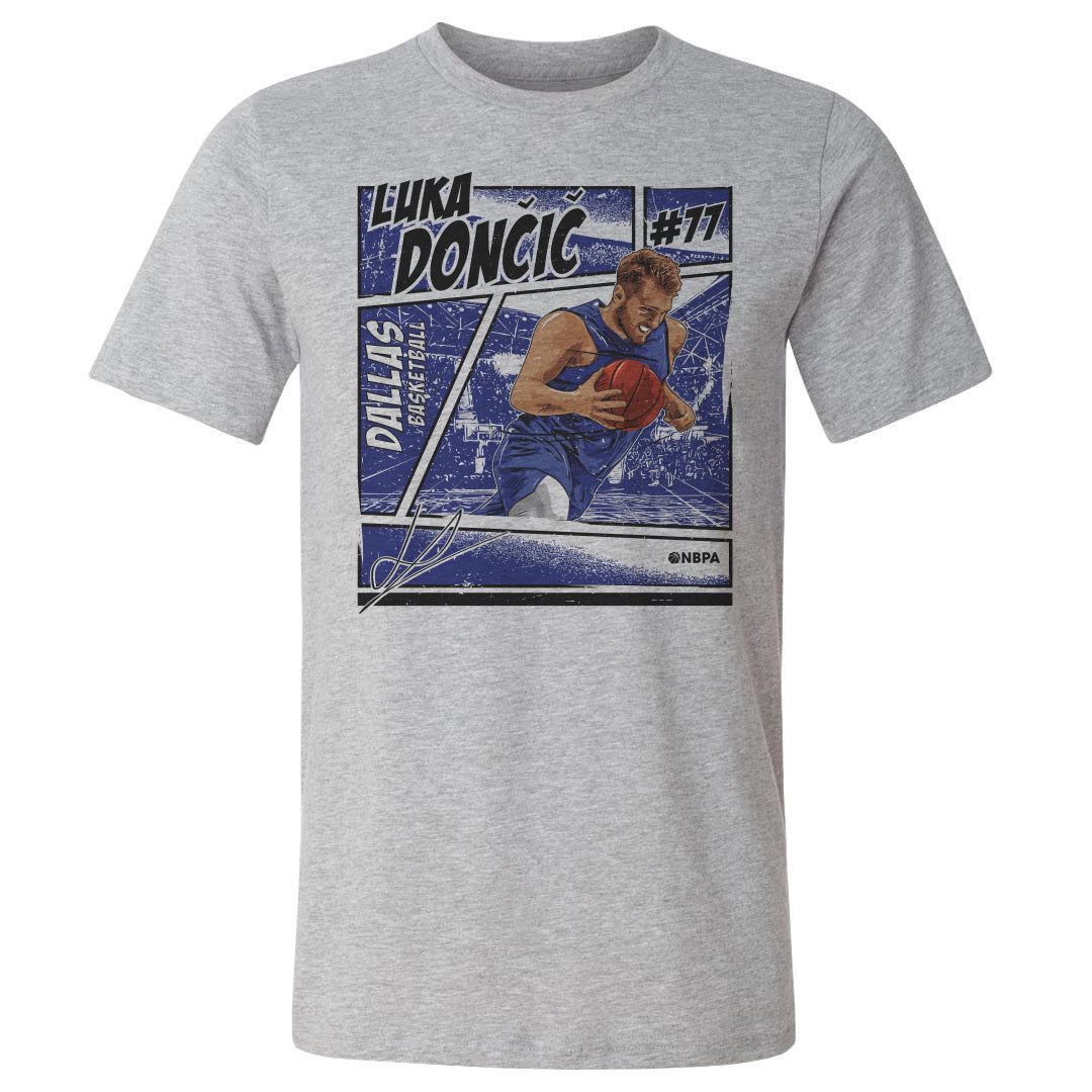 Luka Doncic Men&#39;s Cotton T-Shirt | 500 LEVEL