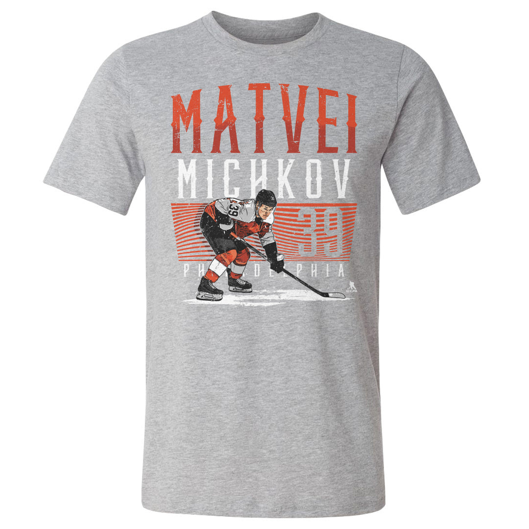 Matvei Michkov Men&#39;s Cotton T-Shirt | 500 LEVEL