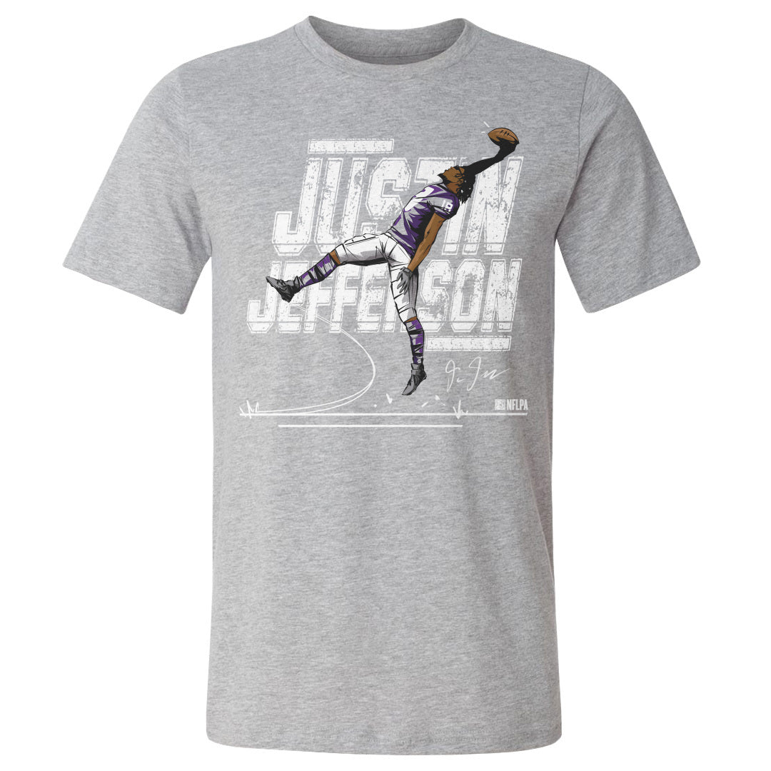 Justin Jefferson Men&#39;s Cotton T-Shirt | 500 LEVEL