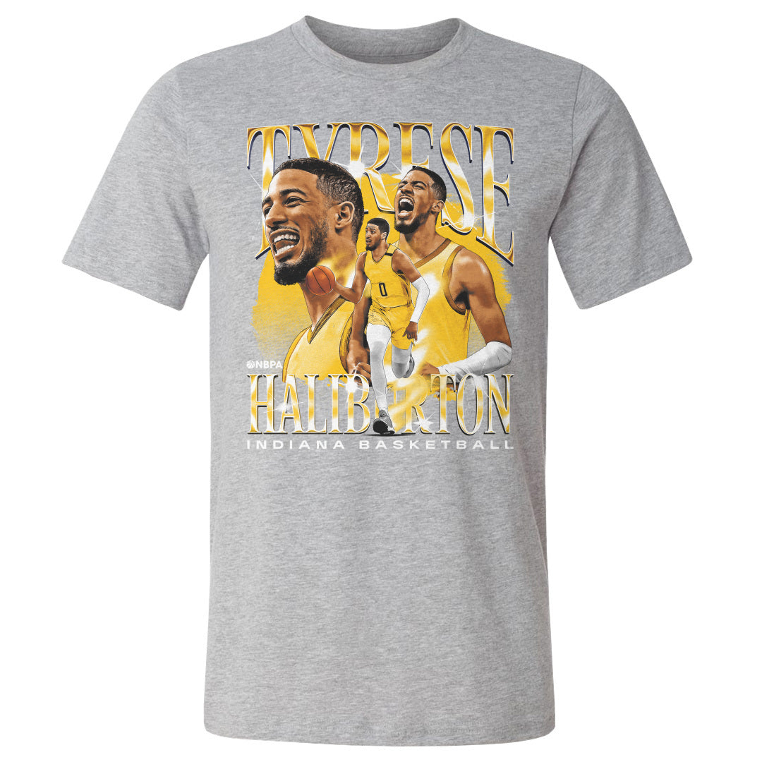 Tyrese Haliburton Men&#39;s Cotton T-Shirt | 500 LEVEL