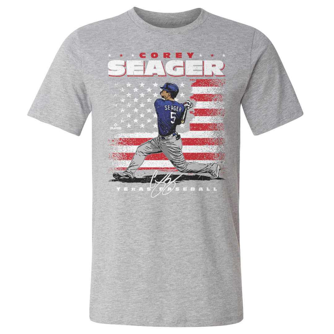 Corey Seager Men&#39;s Cotton T-Shirt | 500 LEVEL