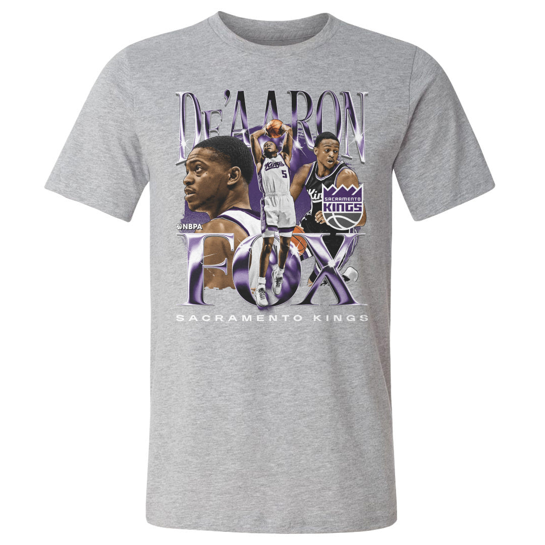 De&#39;Aaron Fox Men&#39;s Cotton T-Shirt | 500 LEVEL