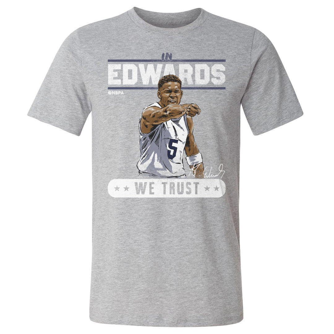 Anthony Edwards Men&#39;s Cotton T-Shirt | 500 LEVEL