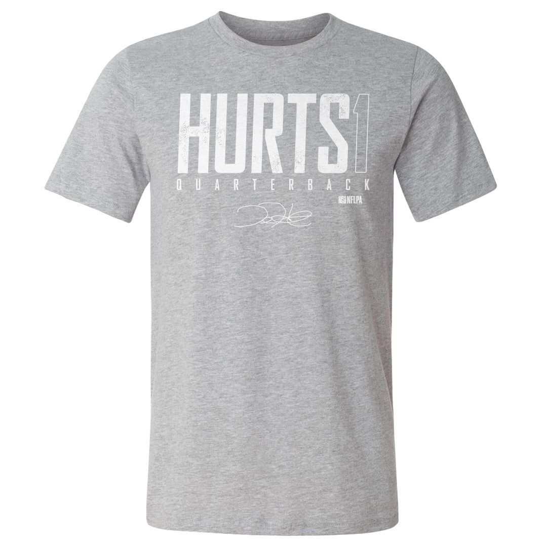 Jalen Hurts Men&#39;s Cotton T-Shirt | 500 LEVEL