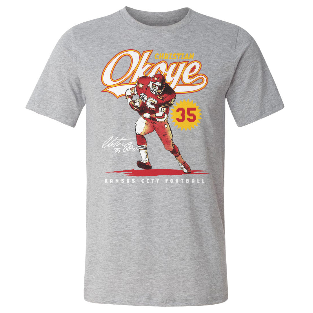 Christian Okoye Men&#39;s Cotton T-Shirt | 500 LEVEL