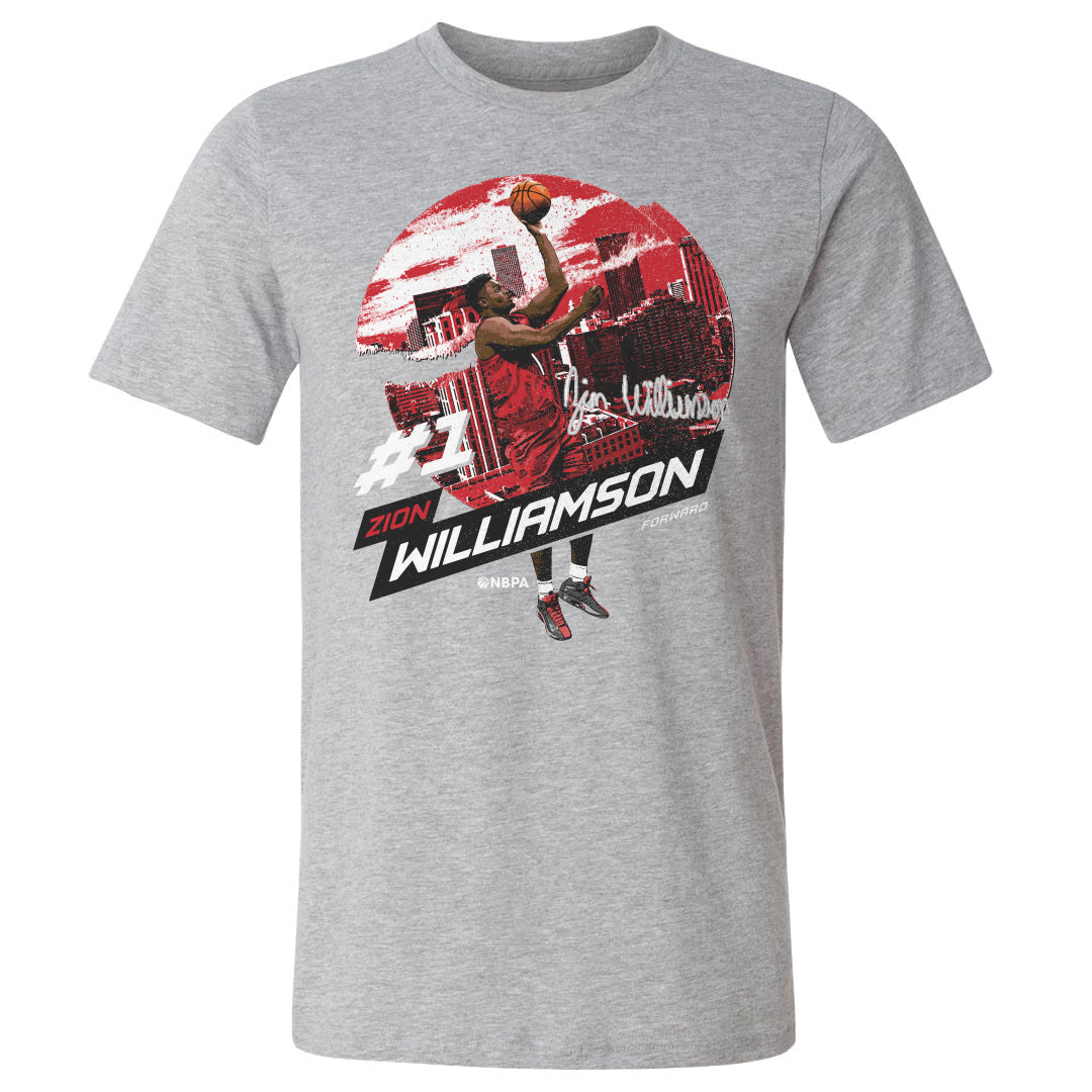 Zion Williamson Men&#39;s Cotton T-Shirt | 500 LEVEL