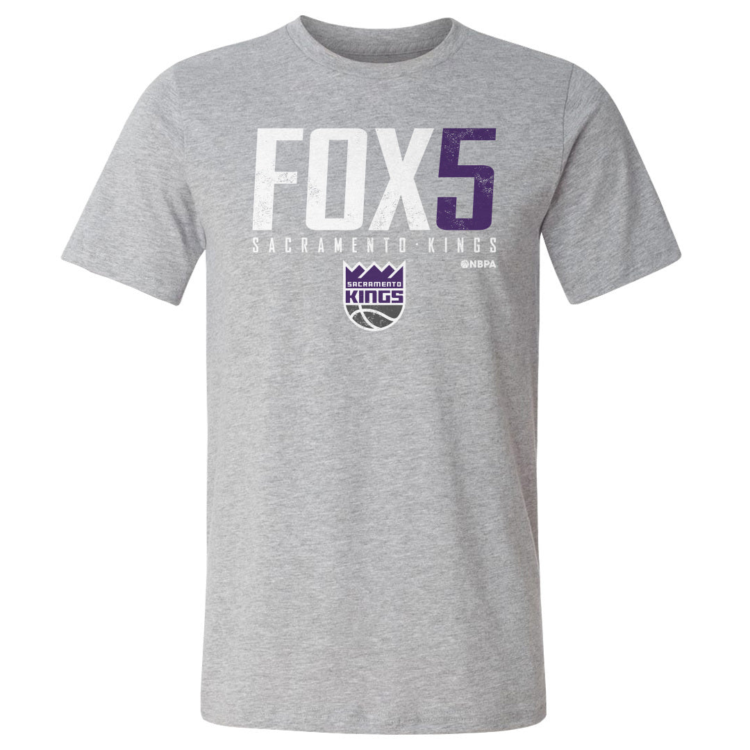 De&#39;Aaron Fox Men&#39;s Cotton T-Shirt | 500 LEVEL